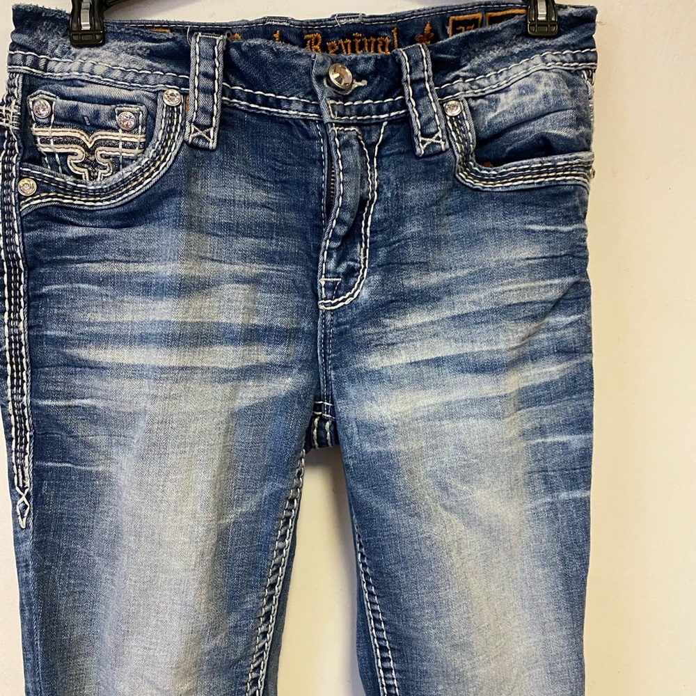Rock Revival Skinny 27 Blue Denim Jeans